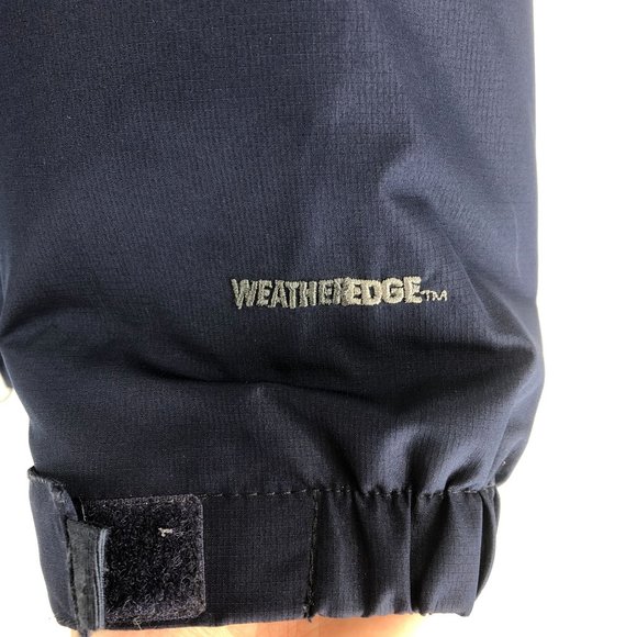 *SOLD* Eddie Bauer Men's Large Weather Edge Waterproof Blue Long Sleeve Jacket - Picture 6 of 13